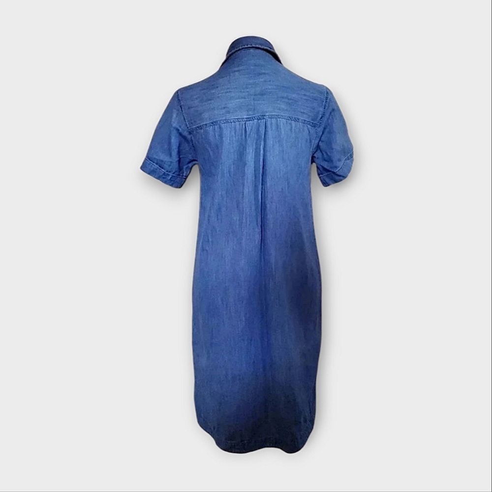 Old Navy Classic Chambray Utility Shirtdress - Picture 4 of 6